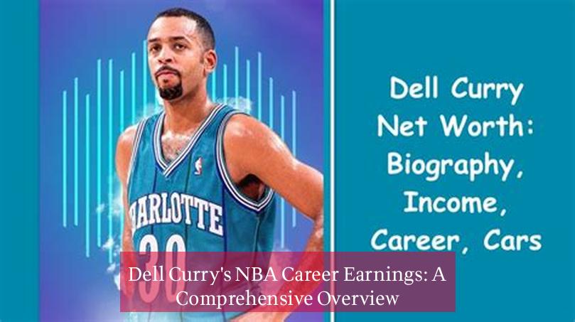 Dell Curry's NBA Career Earnings: A Comprehensive Overview