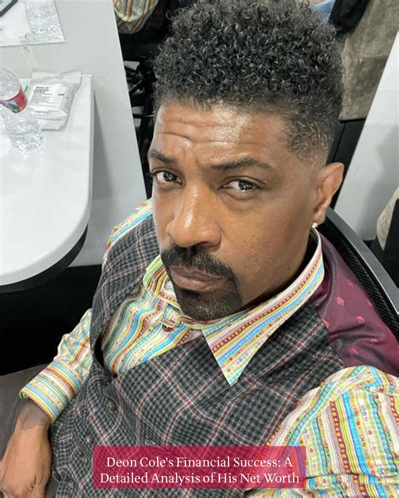 Deon Cole's Financial Success: A Detailed Analysis of His Net Worth