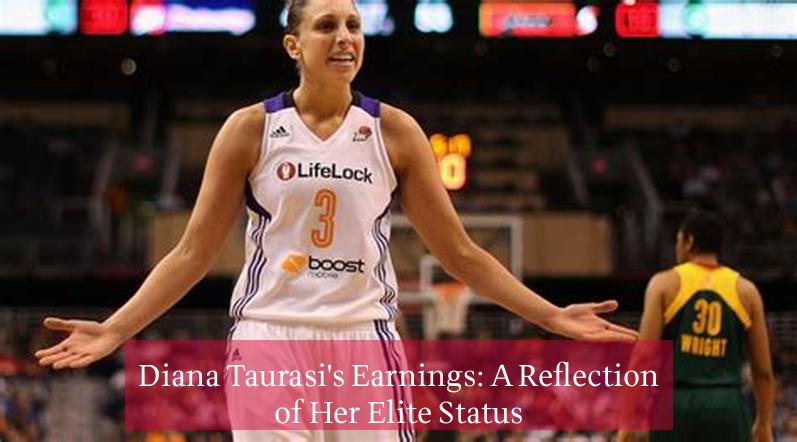 Diana Taurasi's Earnings: A Reflection of Her Elite Status