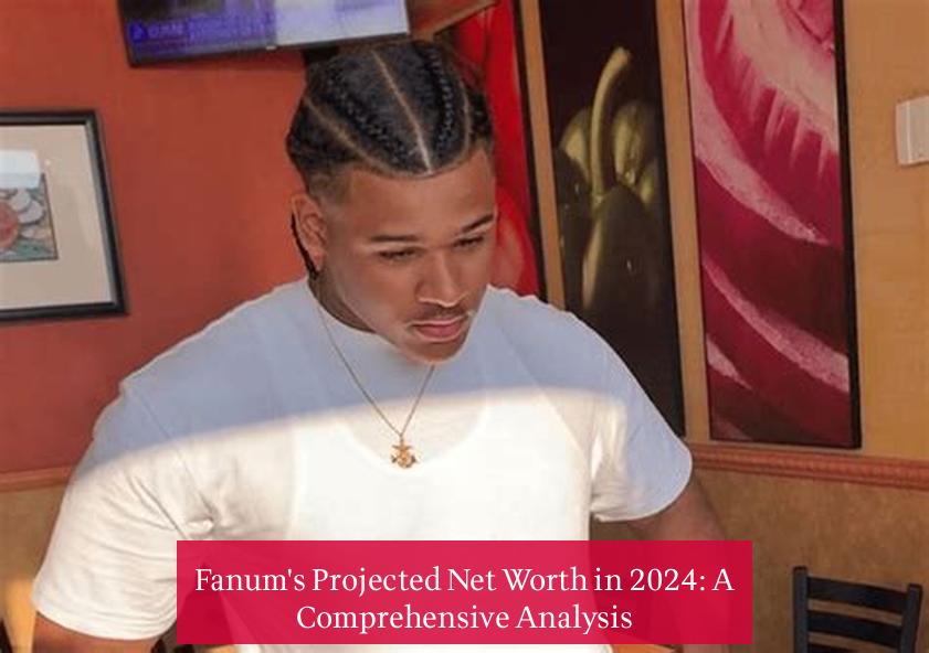 Fanum's Projected Net Worth in 2024: A Comprehensive Analysis