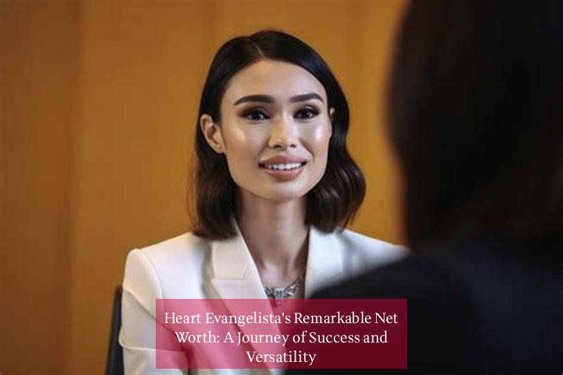 Heart Evangelista's Remarkable Net Worth: A Journey of Success and Versatility