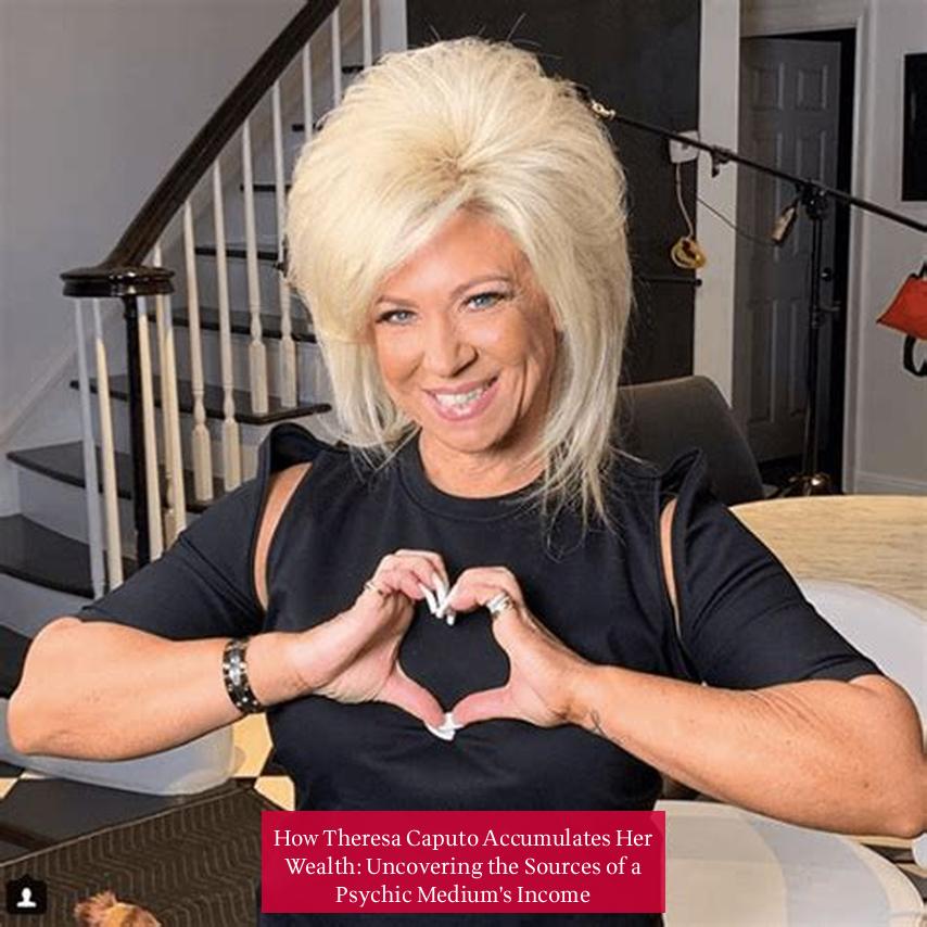 How Theresa Caputo Accumulates Her Wealth: Uncovering the Sources of a Psychic Medium's Income