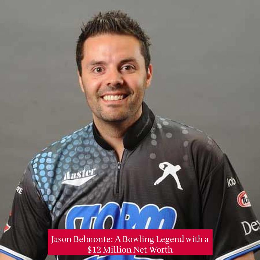 Jason Belmonte: A Bowling Legend with a $12 Million Net Worth