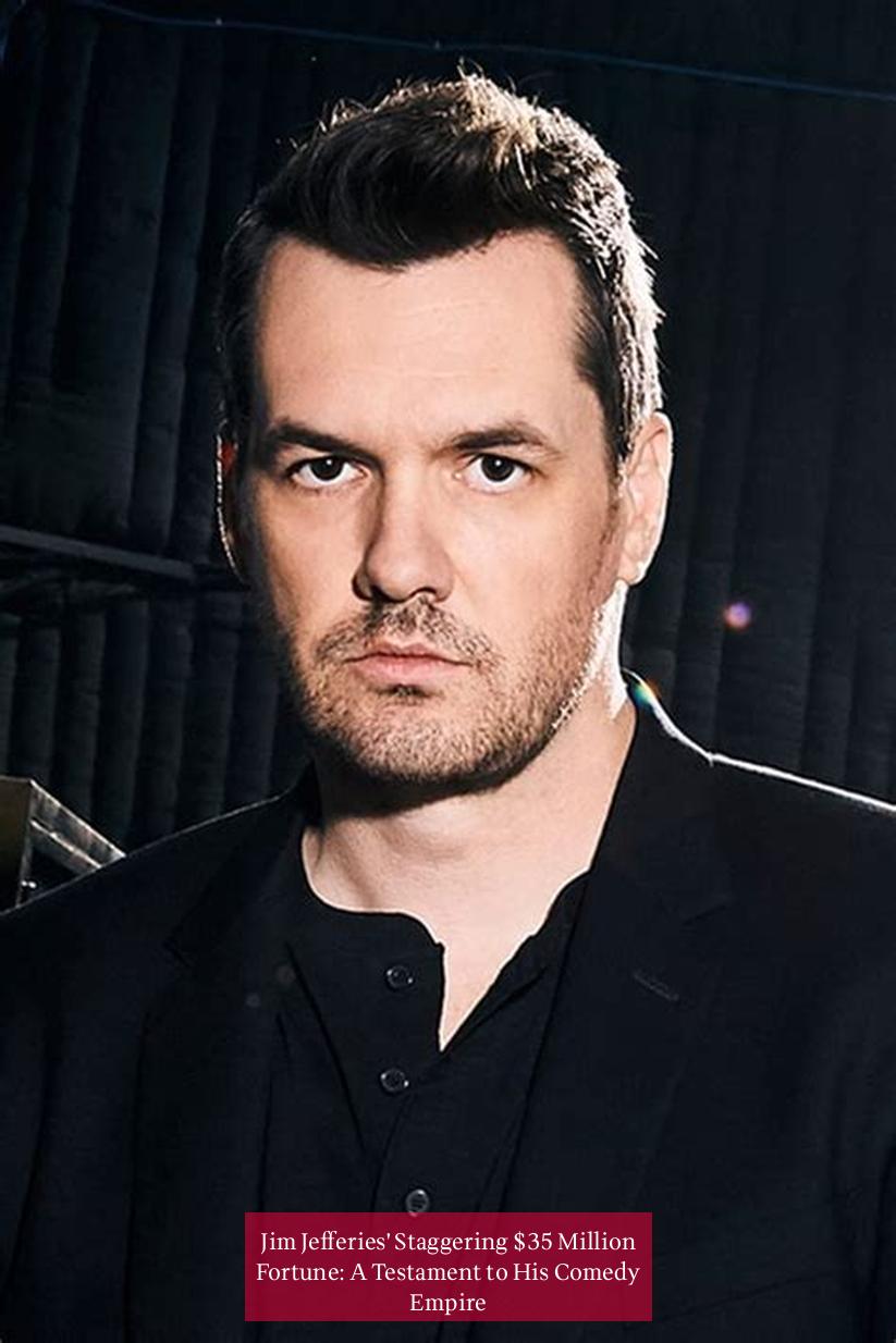 Jim Jefferies' Staggering $35 Million Fortune: A Testament to His Comedy Empire