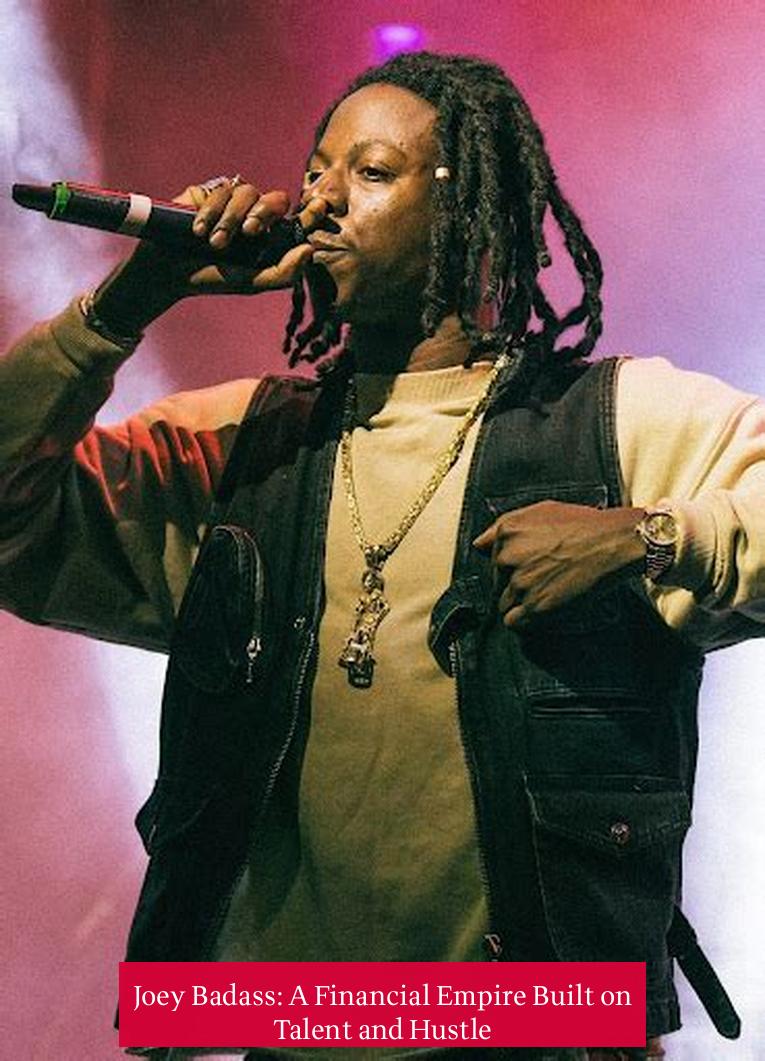 Joey Badass: A Financial Empire Built on Talent and Hustle