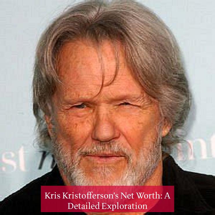 Kris Kristofferson's Net Worth: A Detailed Exploration