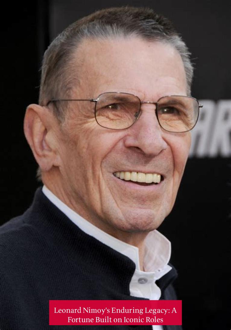 Leonard Nimoy's Enduring Legacy: A Fortune Built on Iconic Roles