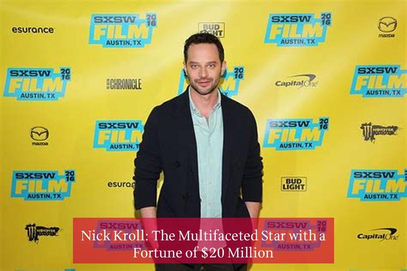 Nick Kroll: The Multifaceted Star with a Fortune of $20 Million