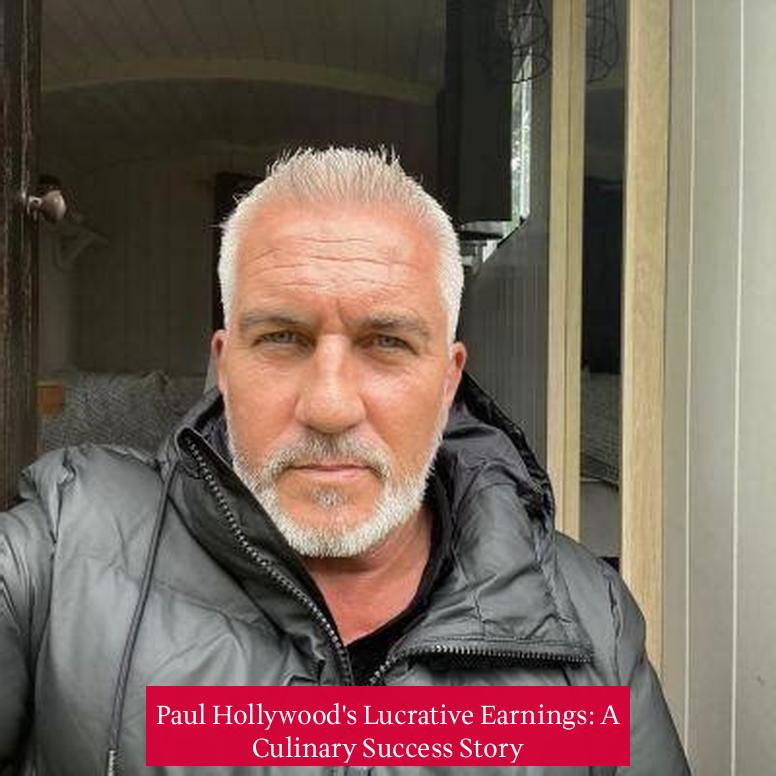 Paul Hollywood's Lucrative Earnings: A Culinary Success Story