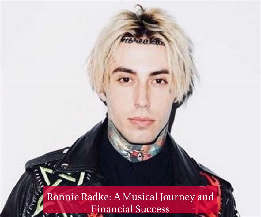 Ronnie Radke: A Musical Journey and Financial Success