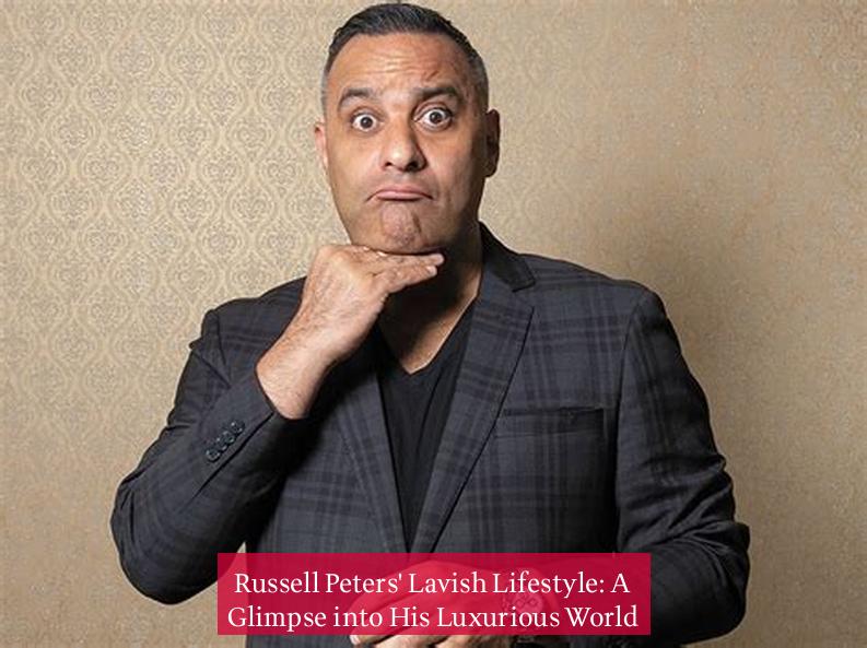 Russell Peters' Lavish Lifestyle: A Glimpse into His Luxurious World