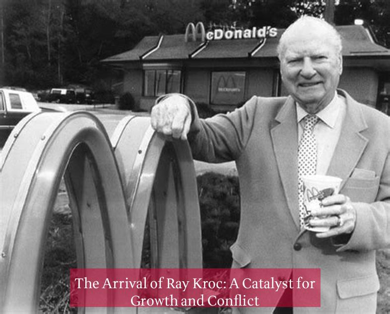 The Arrival of Ray Kroc: A Catalyst for Growth and Conflict