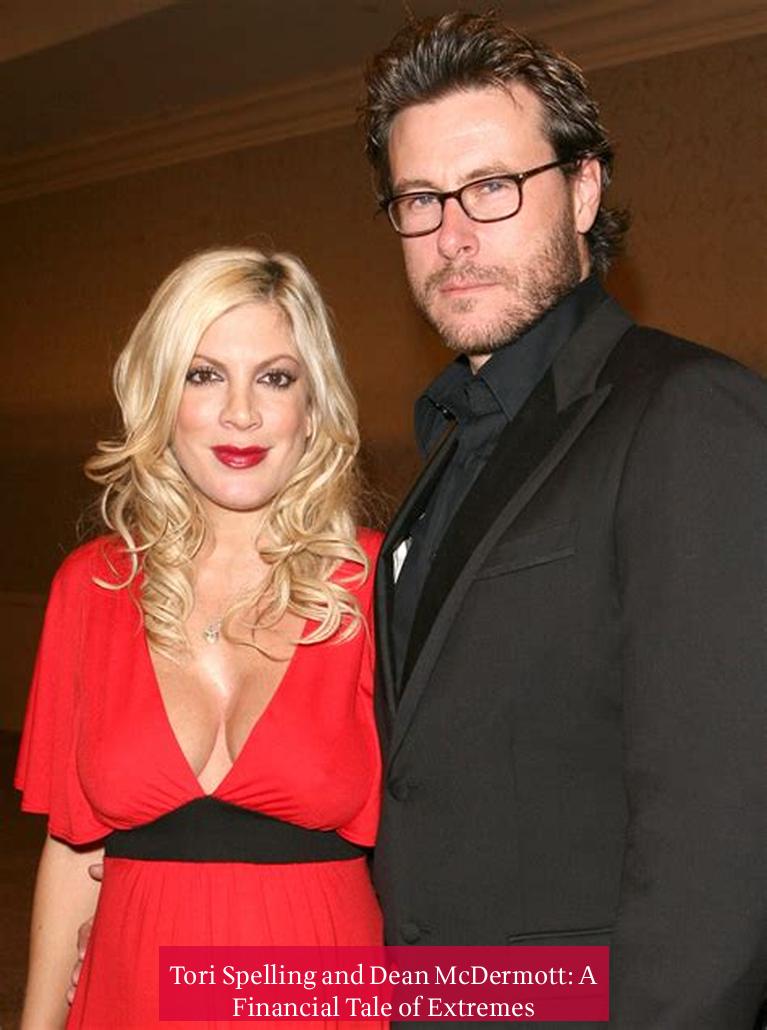 Tori Spelling and Dean McDermott: A Financial Tale of Extremes