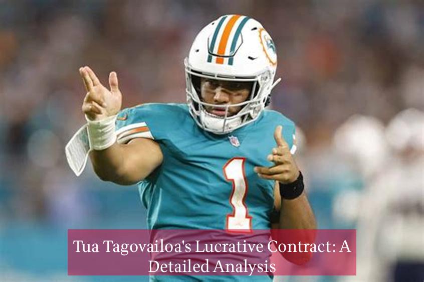 Tua Tagovailoa's Lucrative Contract: A Detailed Analysis