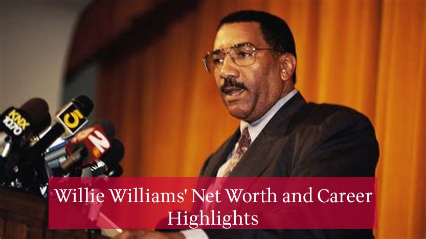 Willie Williams' Net Worth and Career Highlights