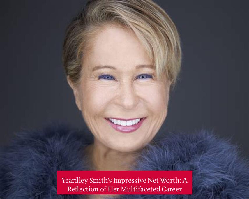 Yeardley Smith's Impressive Net Worth: A Reflection of Her Multifaceted Career